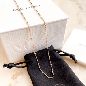 Mejuri sphere 14k gold choker